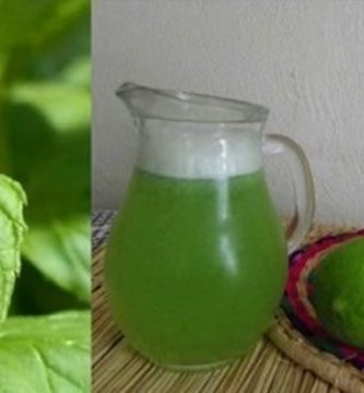 Hierbabuena con limón